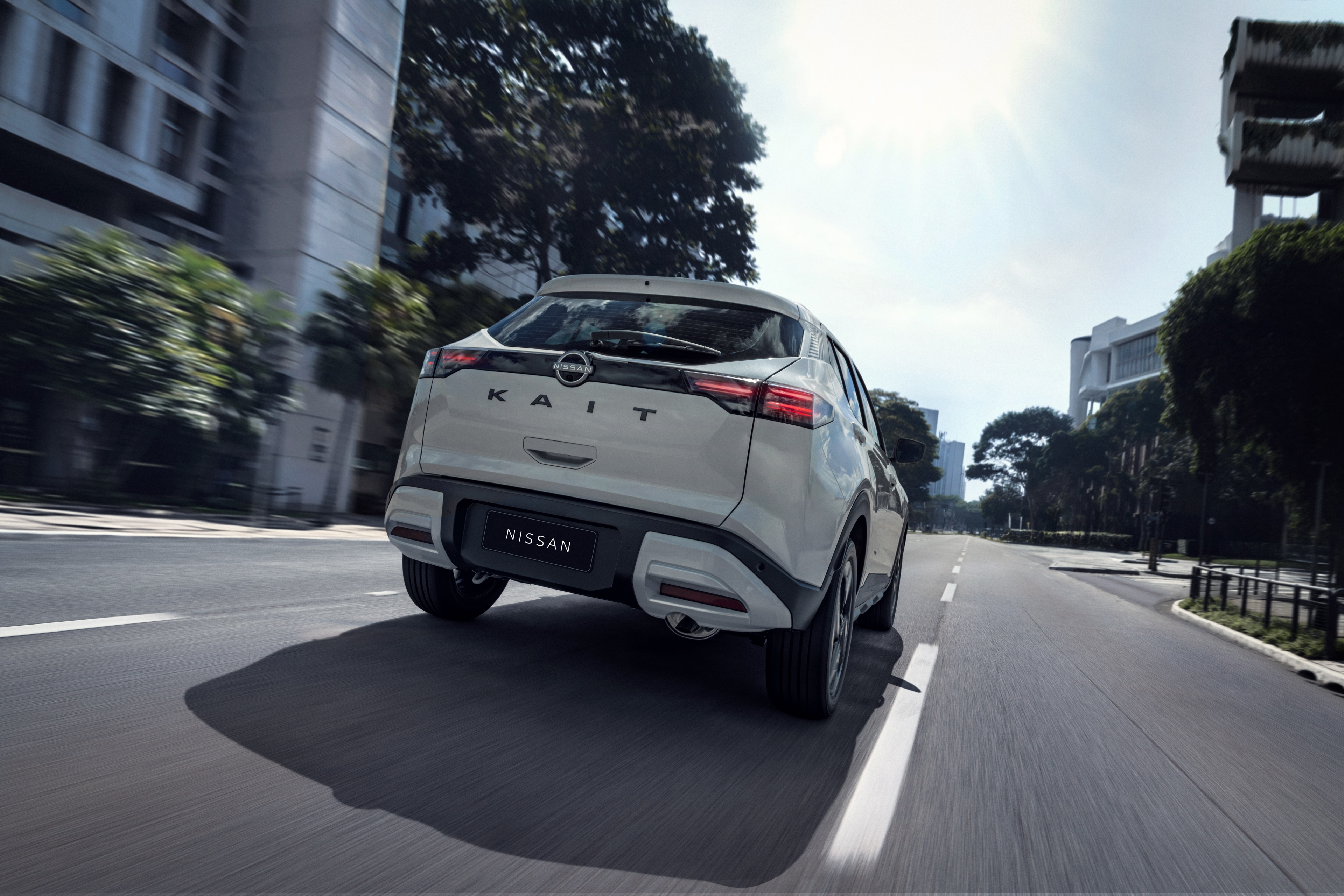 Nissan Kait em movimento